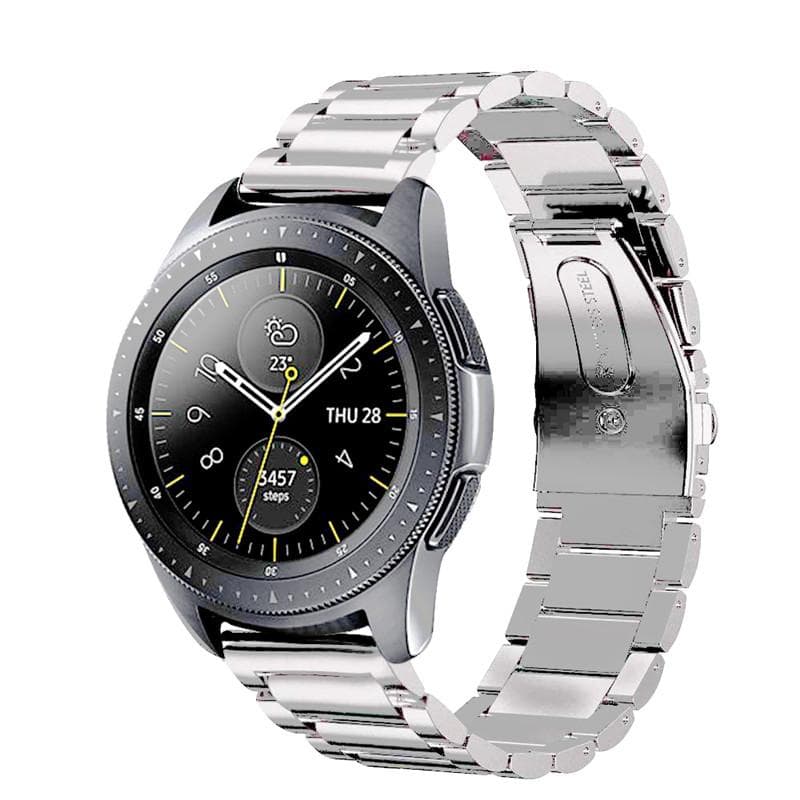 Armband Samsung Galaxy Watch 42mm, Gear Sport, Gear S2 - silver