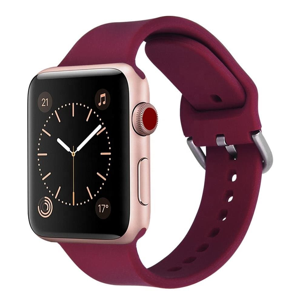 Apple Watch armbånd 38 mm - burgunder