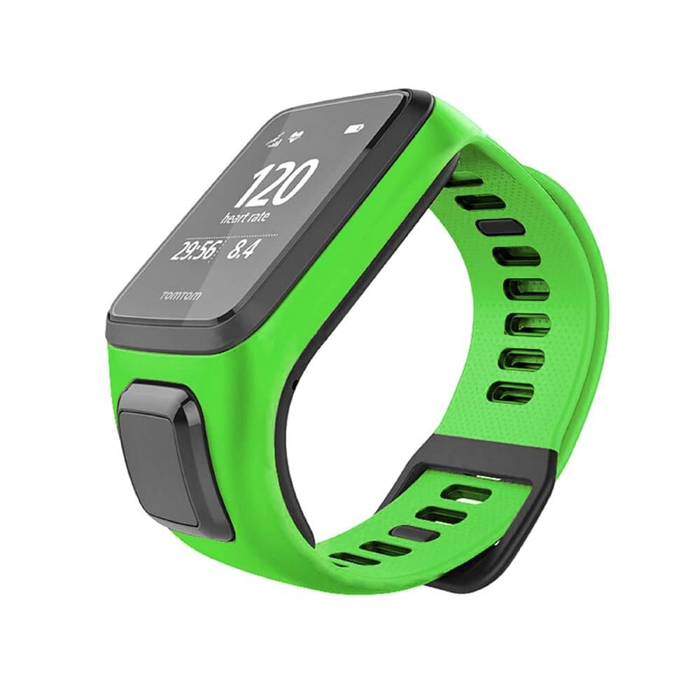 TomTom silikonarmbånd - grønn