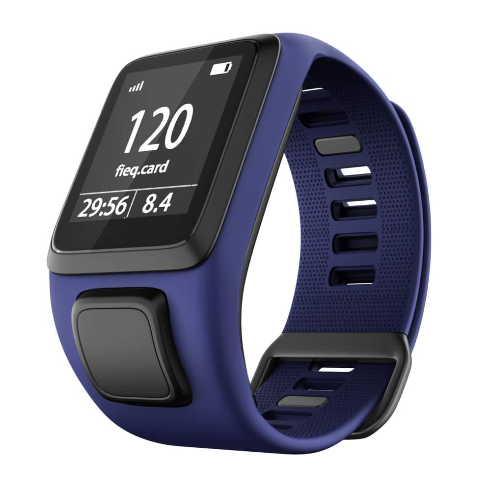 TomTom Adventurer / Golfer / Runner / Spark m.m armband silikon Mörkblå