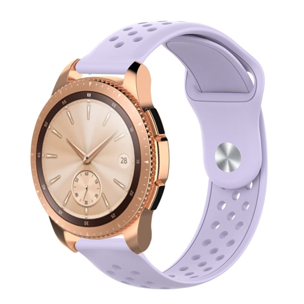 Galaxy Watch 42 mm armbånd 20 mm - lys lilla