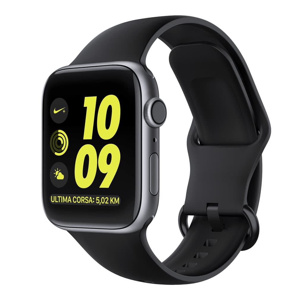 Apple Watch Armbånd Silikon 38/40 - Svart