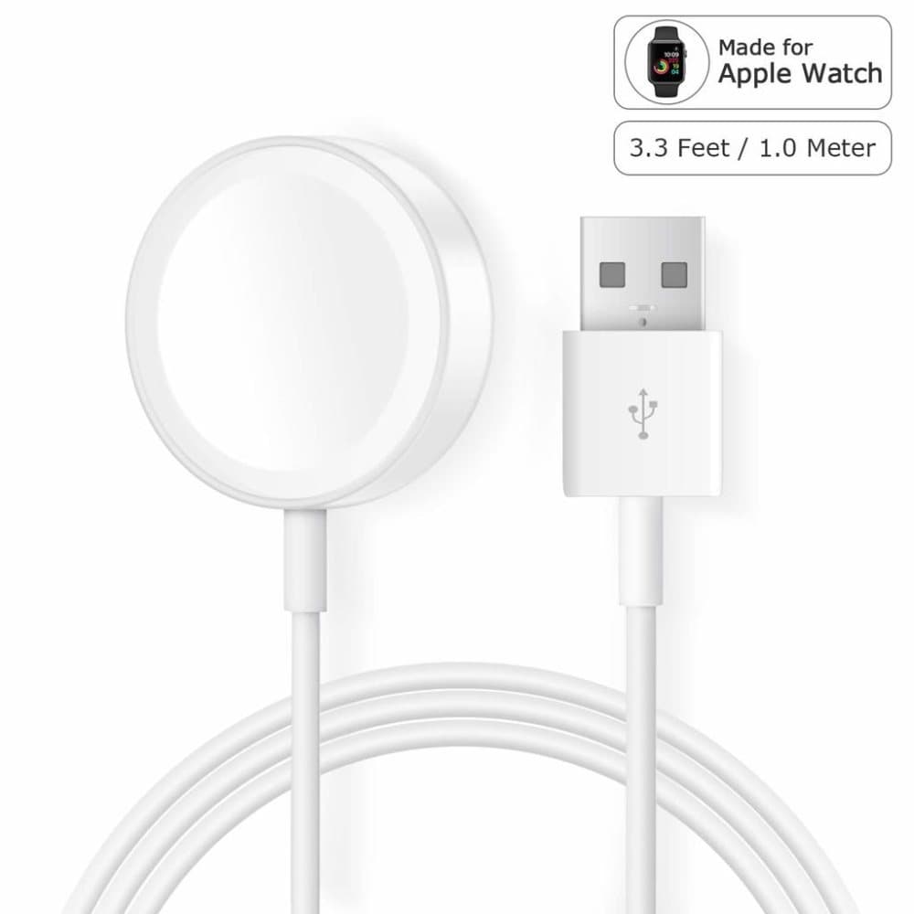 Trådløs Qi-lader kompatibel med Apple Watch