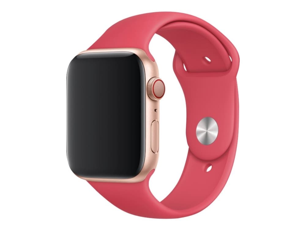 Apple 44mm Sport Band - Klokkestropp for smart armbåndsur - 140-210 mm - hibiskus - for Watch (42 mm, 44 mm)