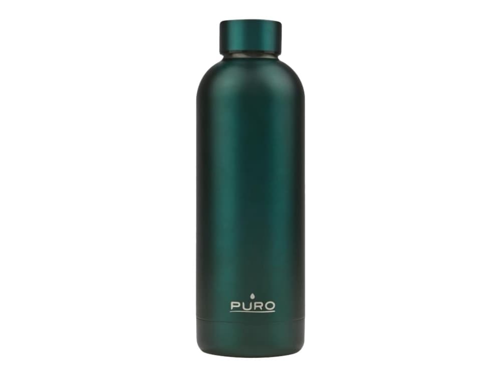 Puro Hot&Cold - Termoflaske - Størrelse 7.5 cm diameter - Høyde 22.5 cm - 500 ml - matt green
