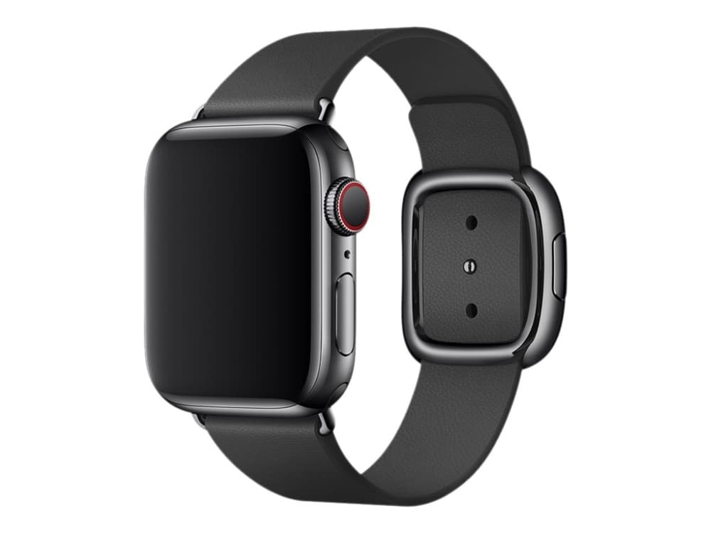 Apple MWRF2ZM/A, Band, Svart, Apple, Apple Watch 38mm Apple Watch 40mm, Läder, Svart