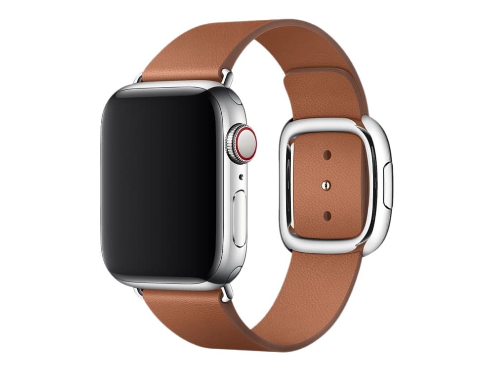 Apple 40mm Modern Buckle - Klokkestropp for smart armbåndsur - Medium størrelse - salbrun - for Watch (38 mm, 40 mm)