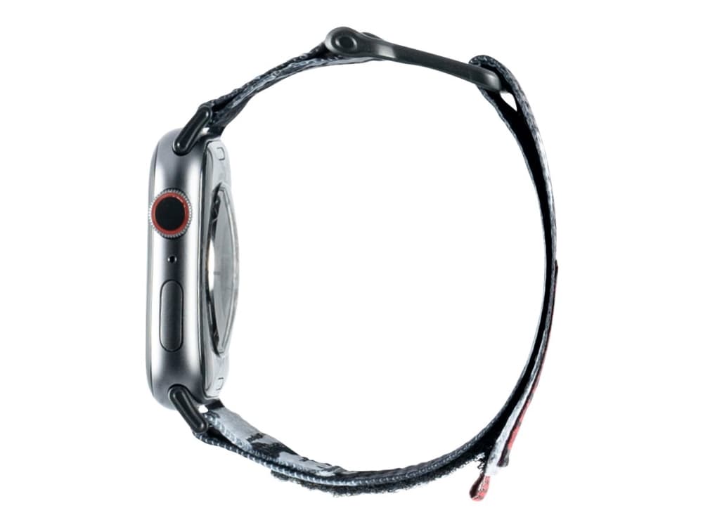 UAG Apple Watch Band 44mm 42mm, Series 6/5/4/3/2/1/SE - Active Midnight Camo - KlocKräm för smart klocka - 152 - 210 mm - midnatt camo - för Apple Wa