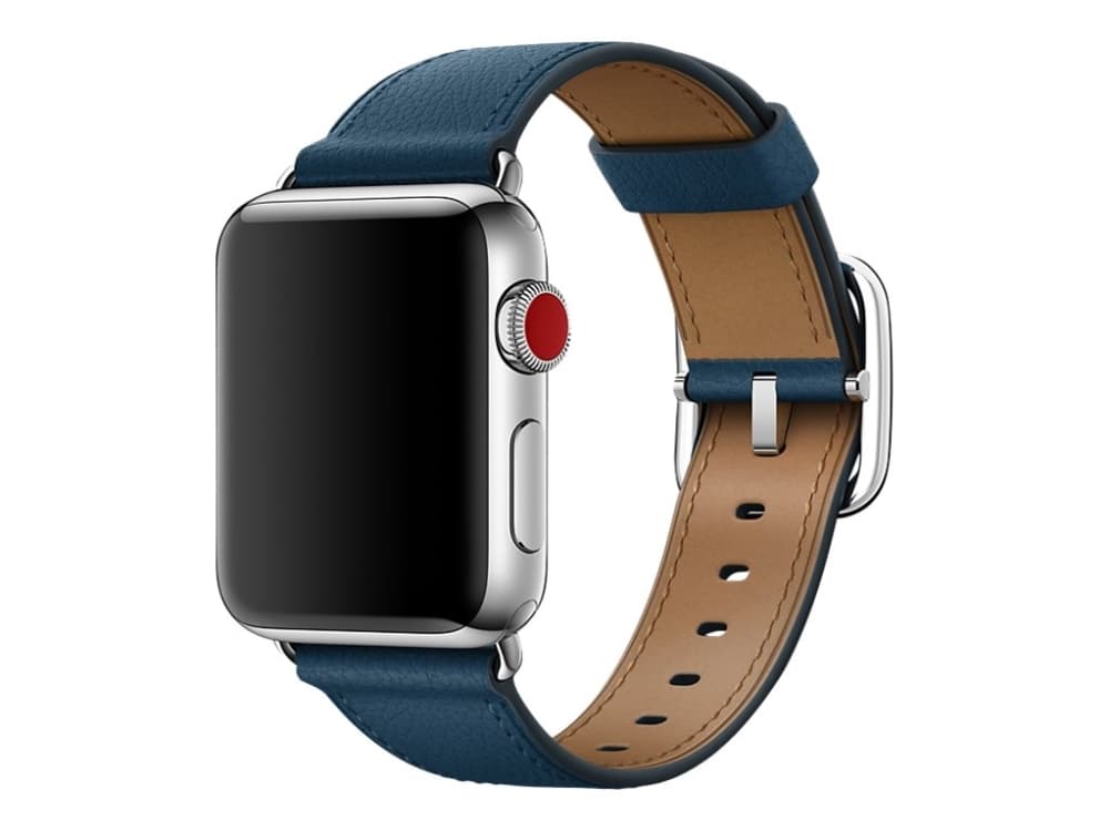 Apple 38mm Classic Buckle - Klokkestropp for smart armbåndsur - 130 - 195 mm - kosmosblå - for Watch (38 mm, 40 mm)