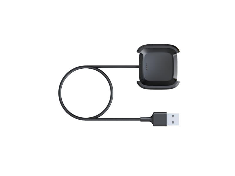 Fitbit Versa, Ladekabel, Svart, Fitbit, Versa