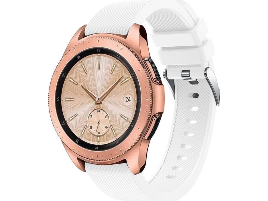 Tech-Protect TECH-PROTECT SMOOTHBAND SAMSUNG GALAXY WATCH 42MM WHITE