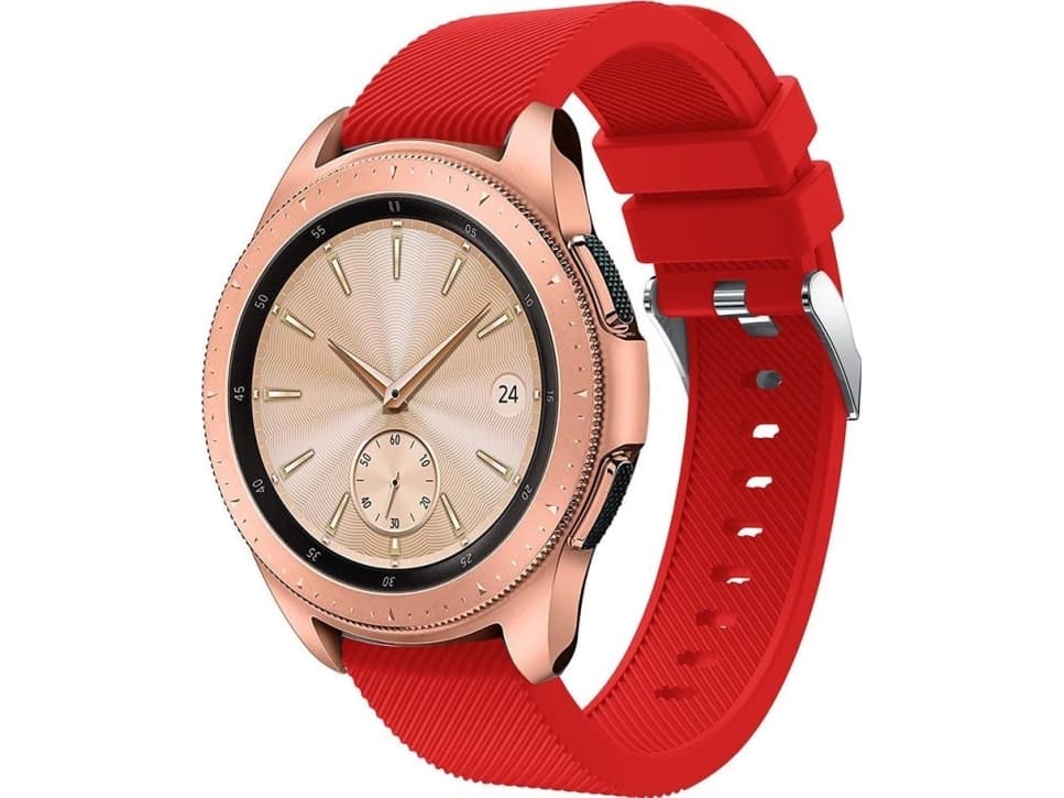 Tech-Protect TECH-PROTECT SMOOTHBAND SAMSUNG GALAXY WATCH 42MM RED