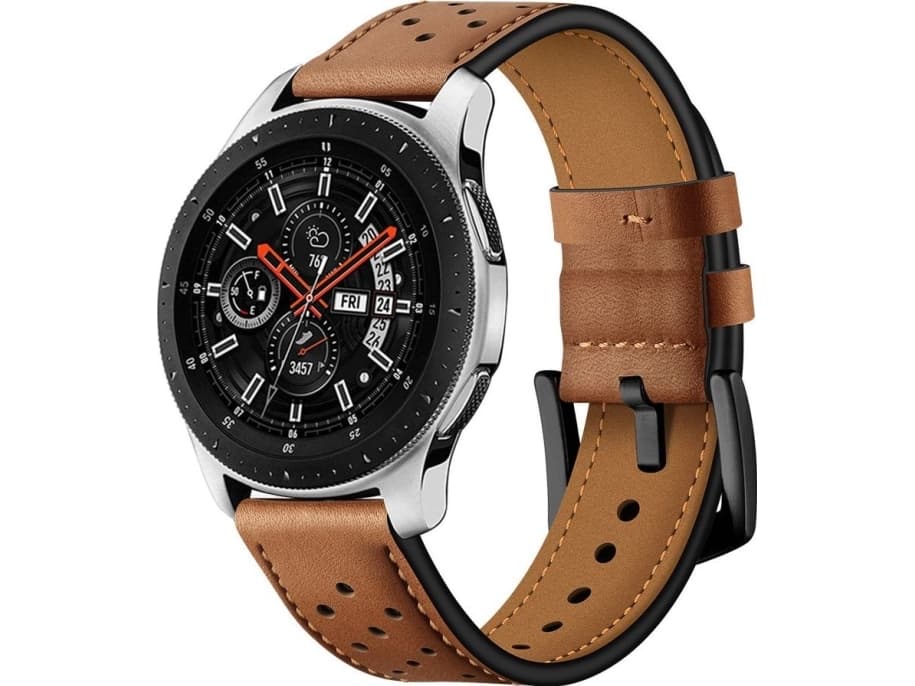 Tech-Protect TECH-PROTECT LEATHER SAMSUNG GALAXY WATCH 42MM BROWN