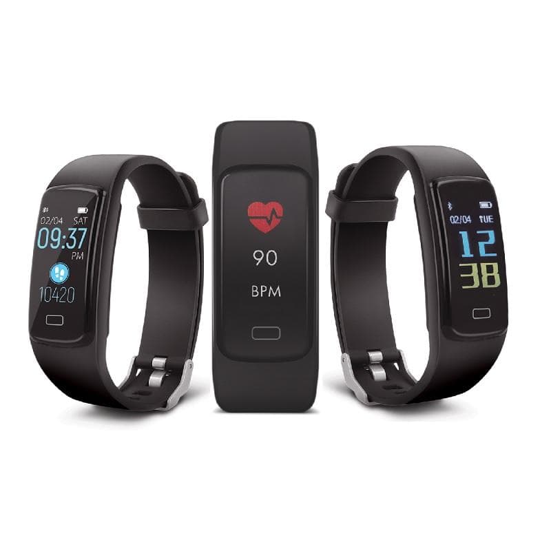 Forever ForeFit SB‑130 Smart Bluetooth Fitnessmätare - Svart
