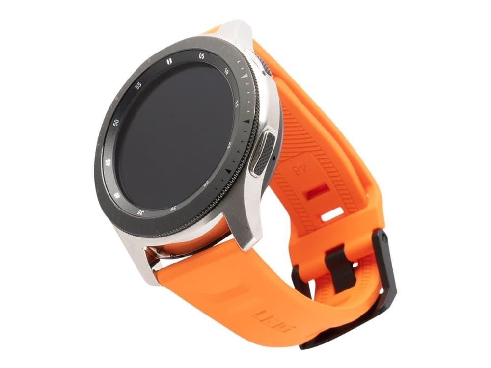 UAG Rugged Strap for Samsung Galaxy Watch (46mm-22mm) - Scout Orange - Klokkestropp for smart armbåndsur - oransje - for Samsung Galaxy Watch (46 mm)