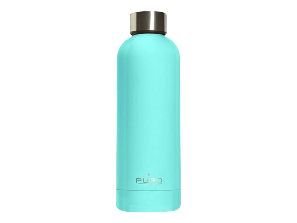 Puro Hot&Cold - Termoflaske - Størrelse 7.5 cm diameter - Høyde 22.5 cm - 500 ml - glossy light blue