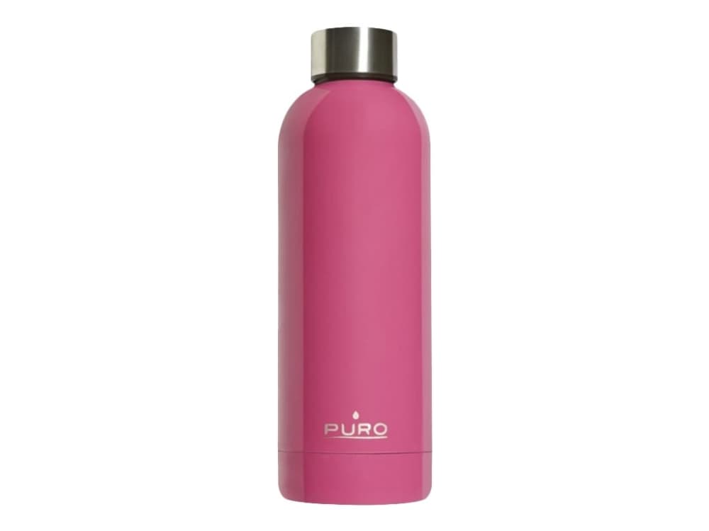 Puro Hot&Cold - Termoflaske - Størrelse 7.5 cm diameter - Høyde 22.5 cm - 500 ml - glossy fuchsia