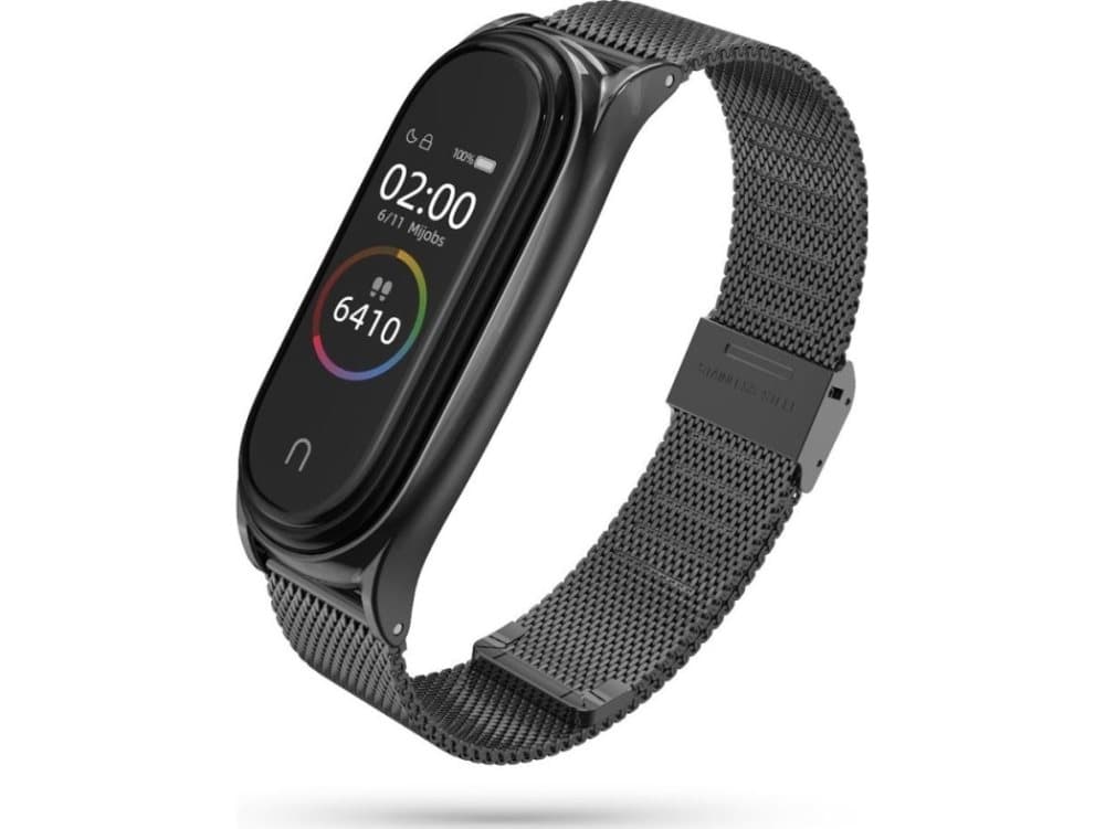 Tech-Protect Bransoleta Milanese Mi Smart Band 5 czarna