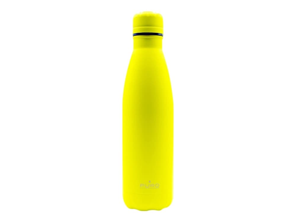 Puro ICON FLUO - Termoflaske - Størrelse 6.7 cm diameter - Høyde 23.5 cm - 500 ml - selvlysende gul
