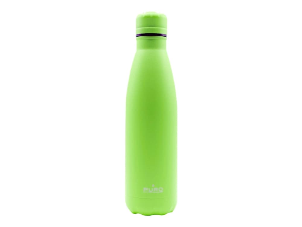 Puro ICON FLUO - Termoflaske - Størrelse 6.7 cm diameter - Høyde 23.5 cm - 500 ml - fluorescerende grønn