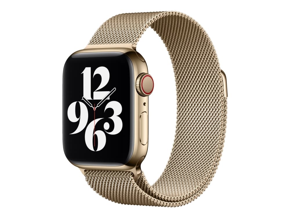 Apple 40mm Milanese Loop - Klokkestropp for smart armbåndsur - Normal størrelse - gull - for Watch (38 mm, 40 mm)