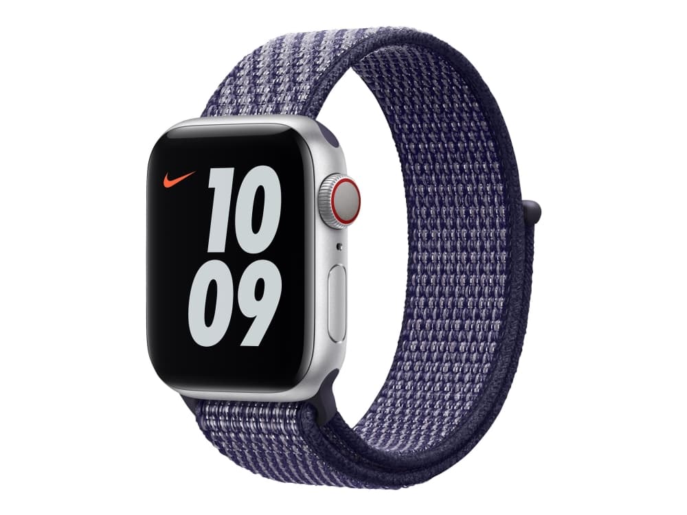 Apple 40mm Nike Sport Loop - Klokkestropp for smart armbåndsur - Regular size - purpur puls - for Watch (38 mm, 40 mm)