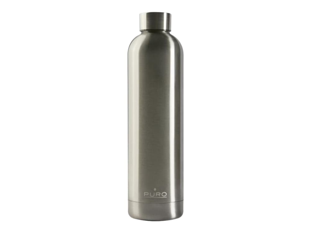 Puro Hot&Cold - Termoflaske - Størrelse 7.5 cm diameter - Høyde 29 cm - 1 L - glossy steel