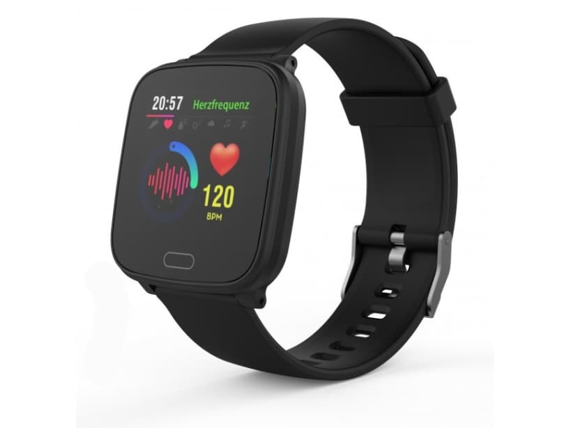 Swisstone SW 610 HR, Armband med aktivitetsspårare, 3,3 cm (1.3"), TFT, 160 mAh, Vattentät, IP68