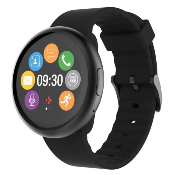 Mykronoz Connected watch ZEROUND2 Black / Black Silicone Band