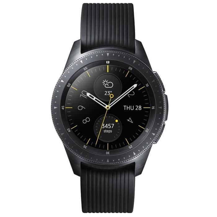 Samsung Galaxy Watch sort kulstof