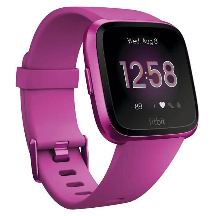 FITBIT VERSA Lite Connected Klocka och välbefinnande - Blackberry