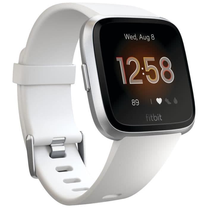 FITBIT VERSA Lite Connected Watch-form och välbefinnande - Vit