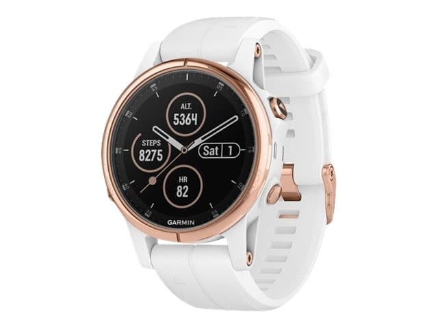 Garmin fenix 5S Plus Sapphire - GPS/GLONASS/Galileo-klokke - vandring, løp, svømming 1.2"