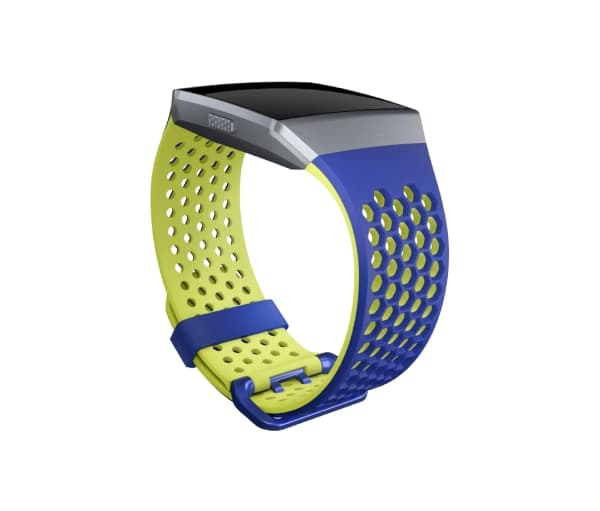 Fitbit FB-164SBBUS, Fitbit, Blå, Gult, Aluminium,Elastomer, S, Ionic, 140 - 170 mm