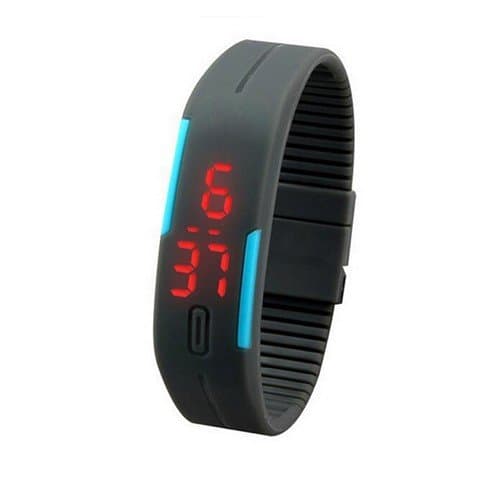 Silicone Watch - Svart