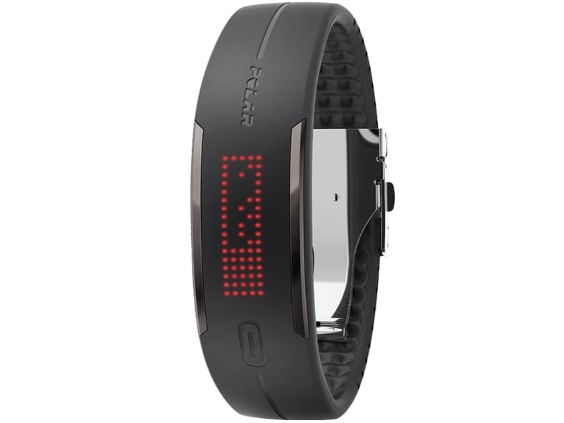 Polar Loop 2, Wristband activity tracker, Svart, Silikon, Svart, 12 dager, Ledning & Trådløs