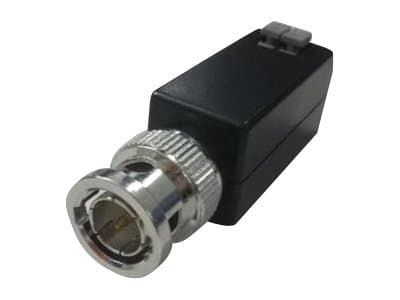 Hikvision - Balunadapter - BNC (hann) - for HiWatch HWT-B340, T140; Turbo HD Camera DS-2CE16, 2CE56; Turbo HD1080p IR Bullet Camera