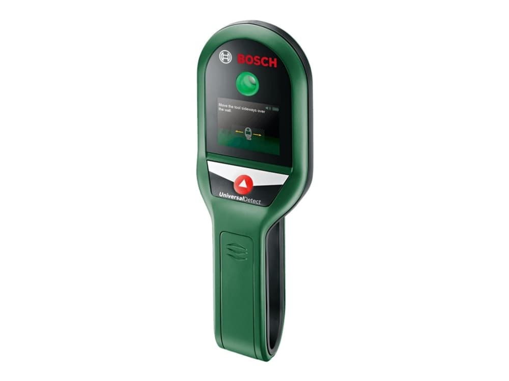 Bosch Home and Garden Lokaliseringsapparat UniversalDetect 0603681300 Detektion maks. 100 mm Egnet til Trä, Spændingsførende ledninger , Ikke jernhol