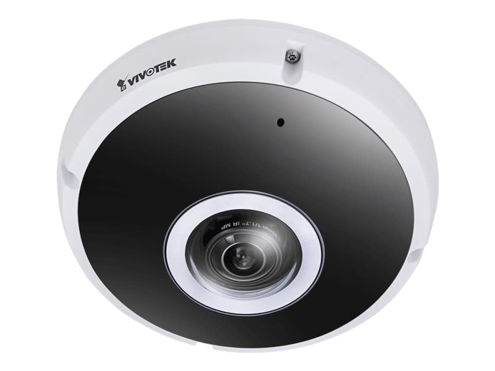 Vivotek S Series FE9391-EV - Nettverksovervåkingskamera - kuppel - hærverks- / værbestandig - farge (Dag og natt) - 12 MP - 2816 x 2816 - fastfokal -