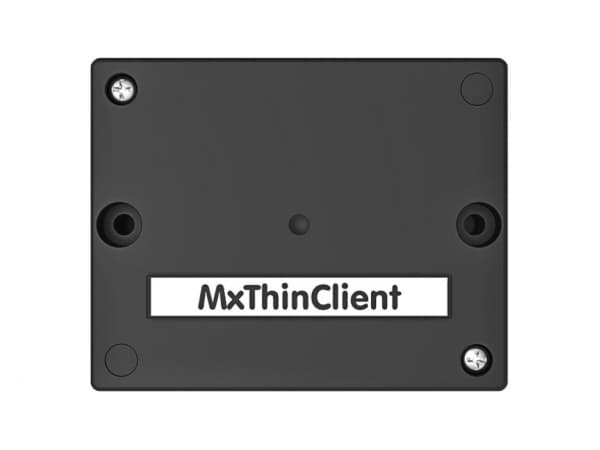 Mobotix MxThinClient, 10/100Base-T(X), IPv4, HTTP, HTTPS, NTP, FTP, FTPS, Svart, PoE, IP20, 2 W
