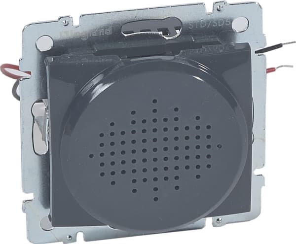 Legrand VALENA Power supply for FM tuner with integrated anthracite speaker