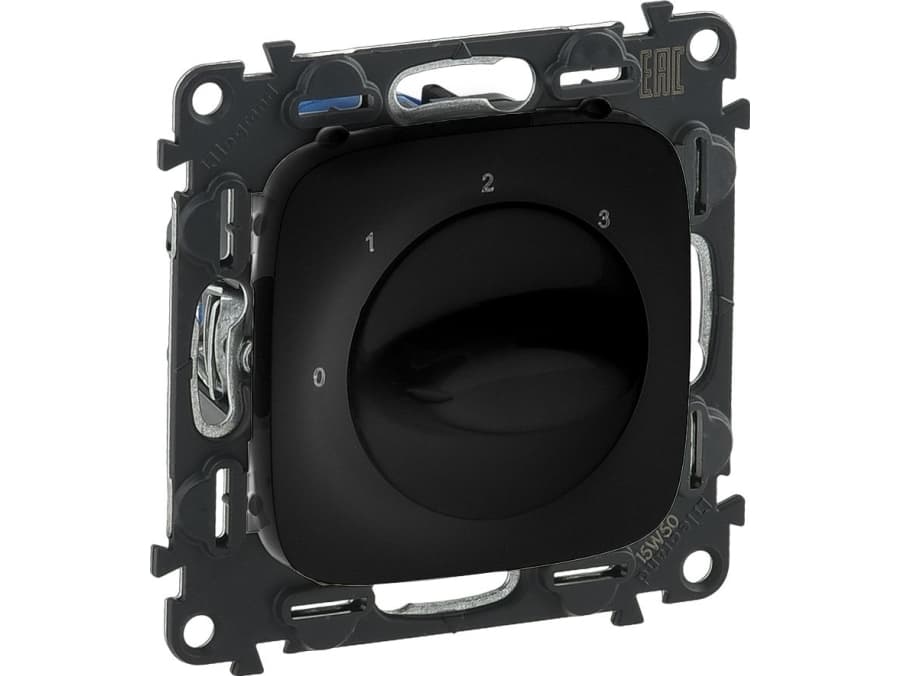 Legrand Ventilation connector Valena Allure 4 positions black (755178)