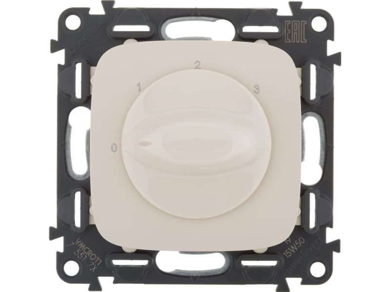Legrand Ventilation connector Valena Allure 4 positions cream (755176)