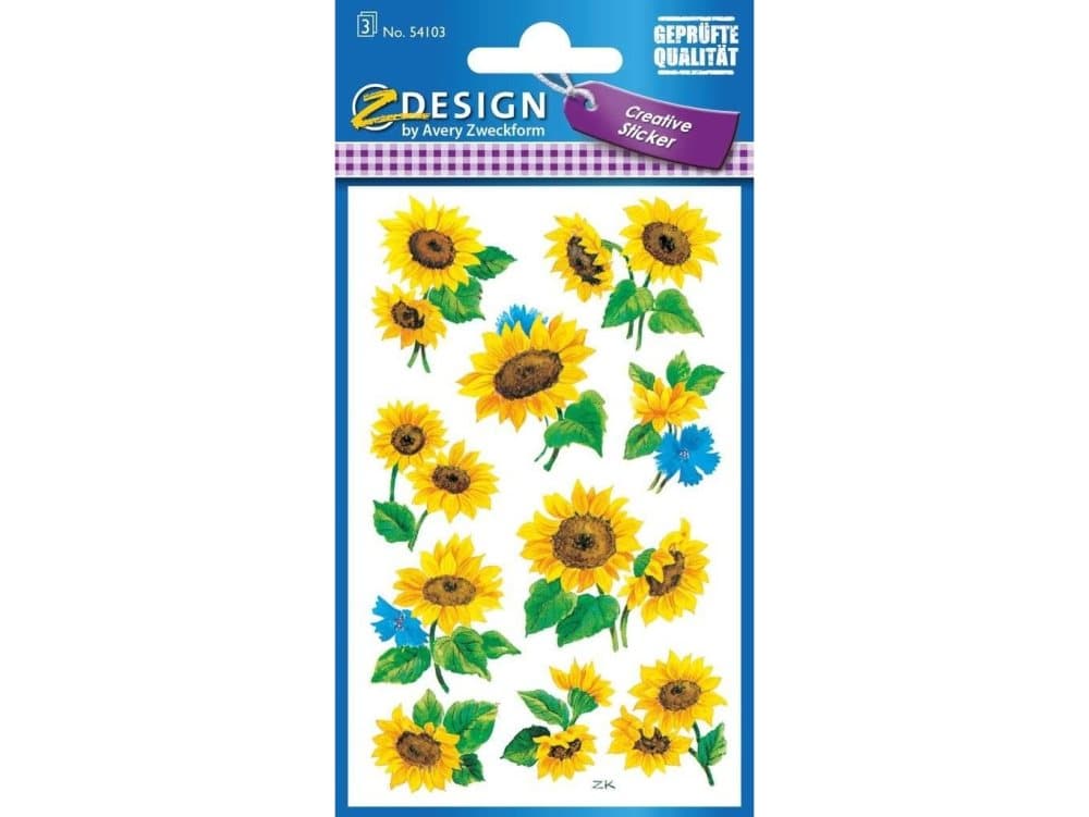 Avery Zweckform 54103, papper, Multifärg, Permanent, Pojke/flicka, 76 mm, 120 mm