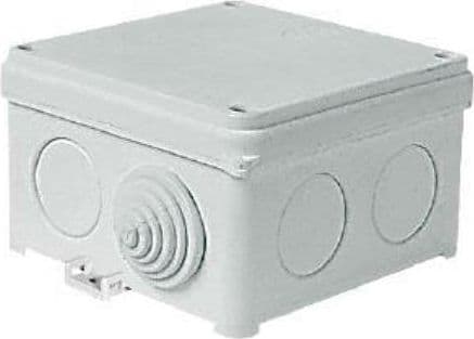 Simet Box n/t hermetic hollow 112x112x63mm IP55 white N 110x110 (35130206)