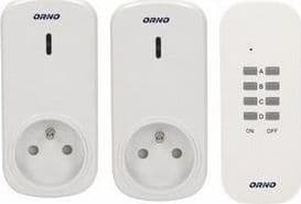 Orno Set of wireless sockets controlled by remote control 2 pcs. OR-GB-418