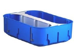 Simet Junction box P6x60D 60mm multibox blue - 32174203