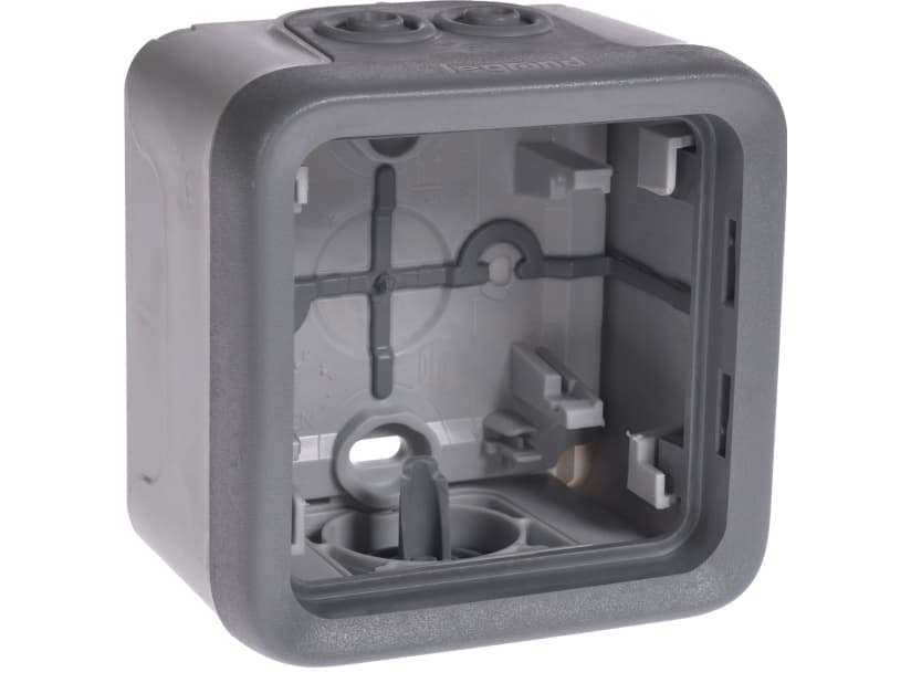 Legrand PLEXO55 Single surface-mounted box gray (069655)