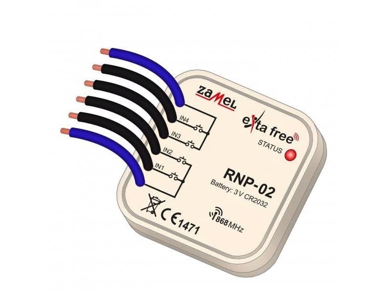 Zamel 4-channel radio transmitter - RNP-01