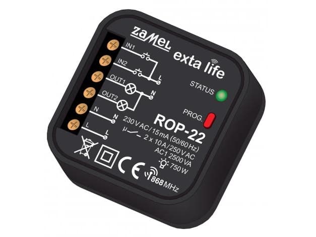 Zamel 2-channel bi-directional radio receiver ROP-22